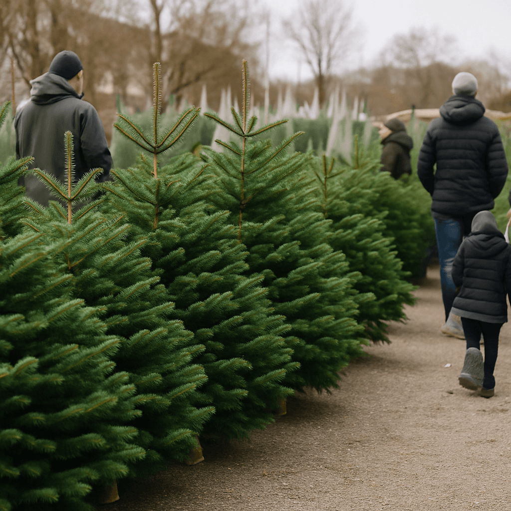 Weihnachtsbäume Verkauf